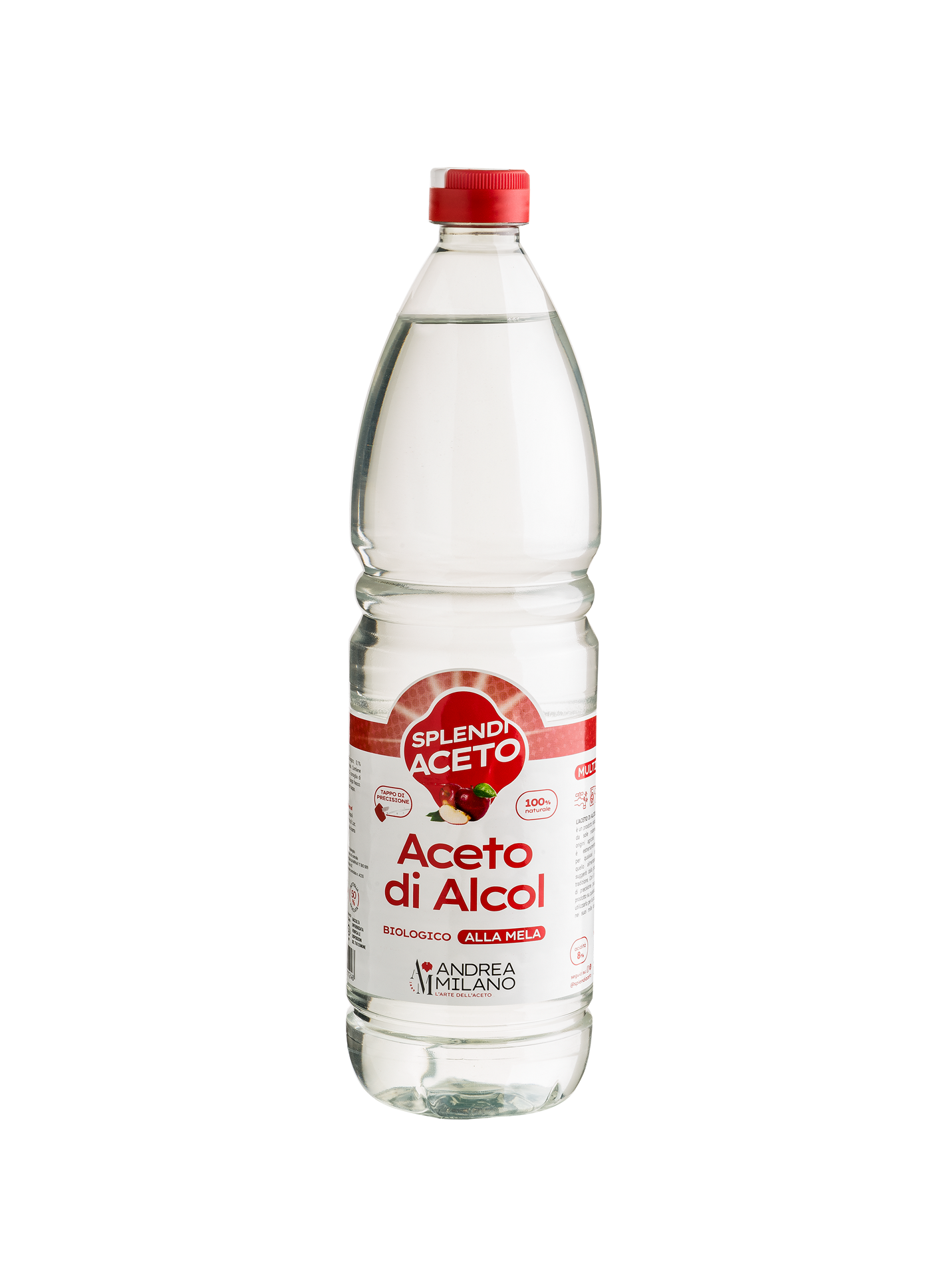 ACETO DI ALCOL MULTIUSO BIOLOGICO ALLA MELA PET