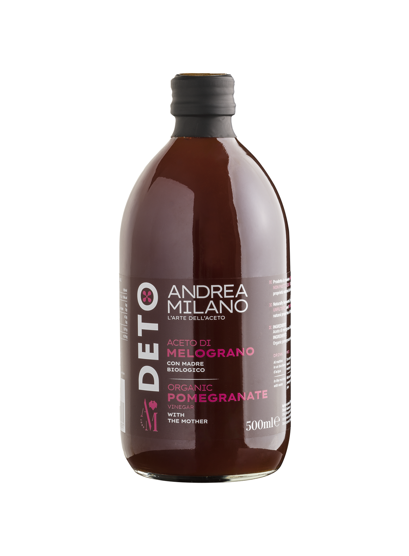 Aceto di Melograno Biologico - Deto Andrea Milano