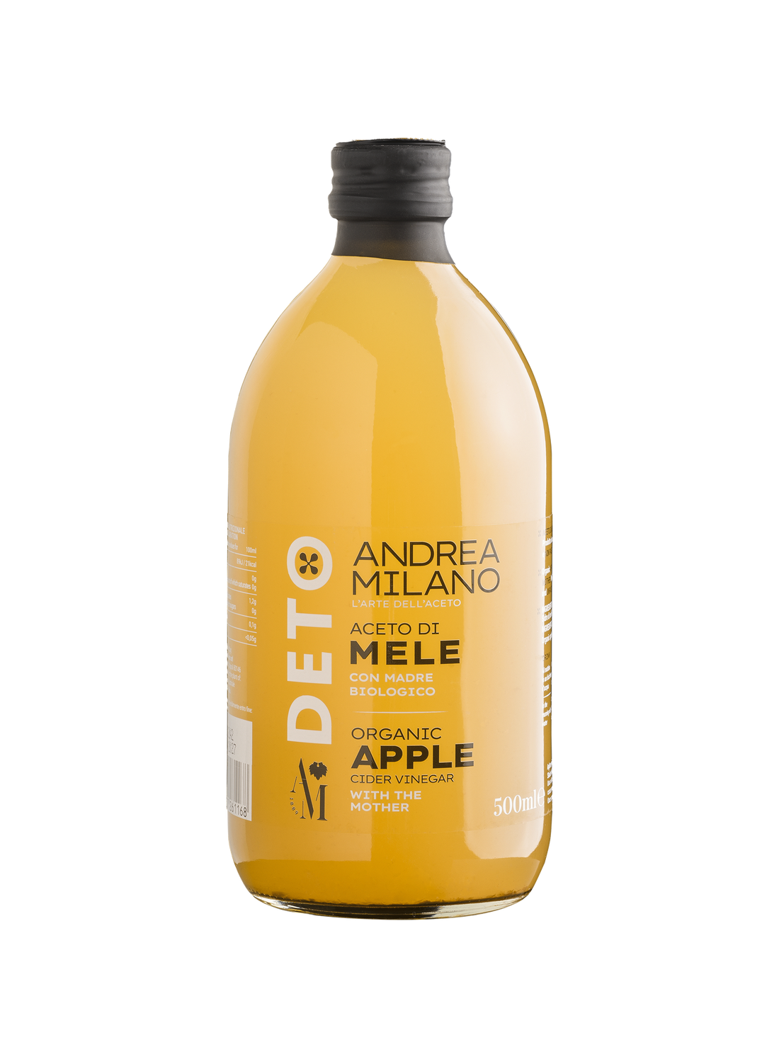 ORGANIC APPLE CIDER VINEGAR - DETO ANDREA MILANO