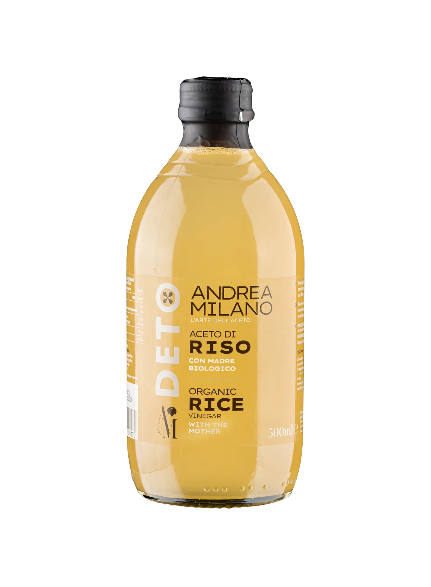 ORGANIC RICE VINEGAR - DETO ANDREA MILANO