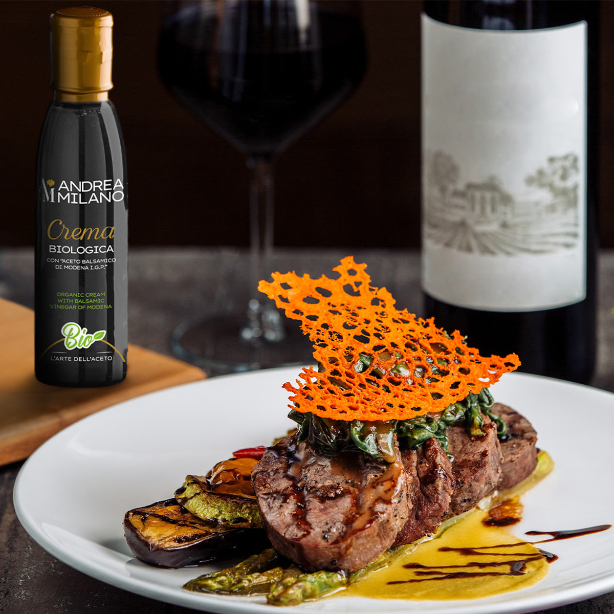 Crema Nera Biologica con Aceto Balsamico di Modena IGP
