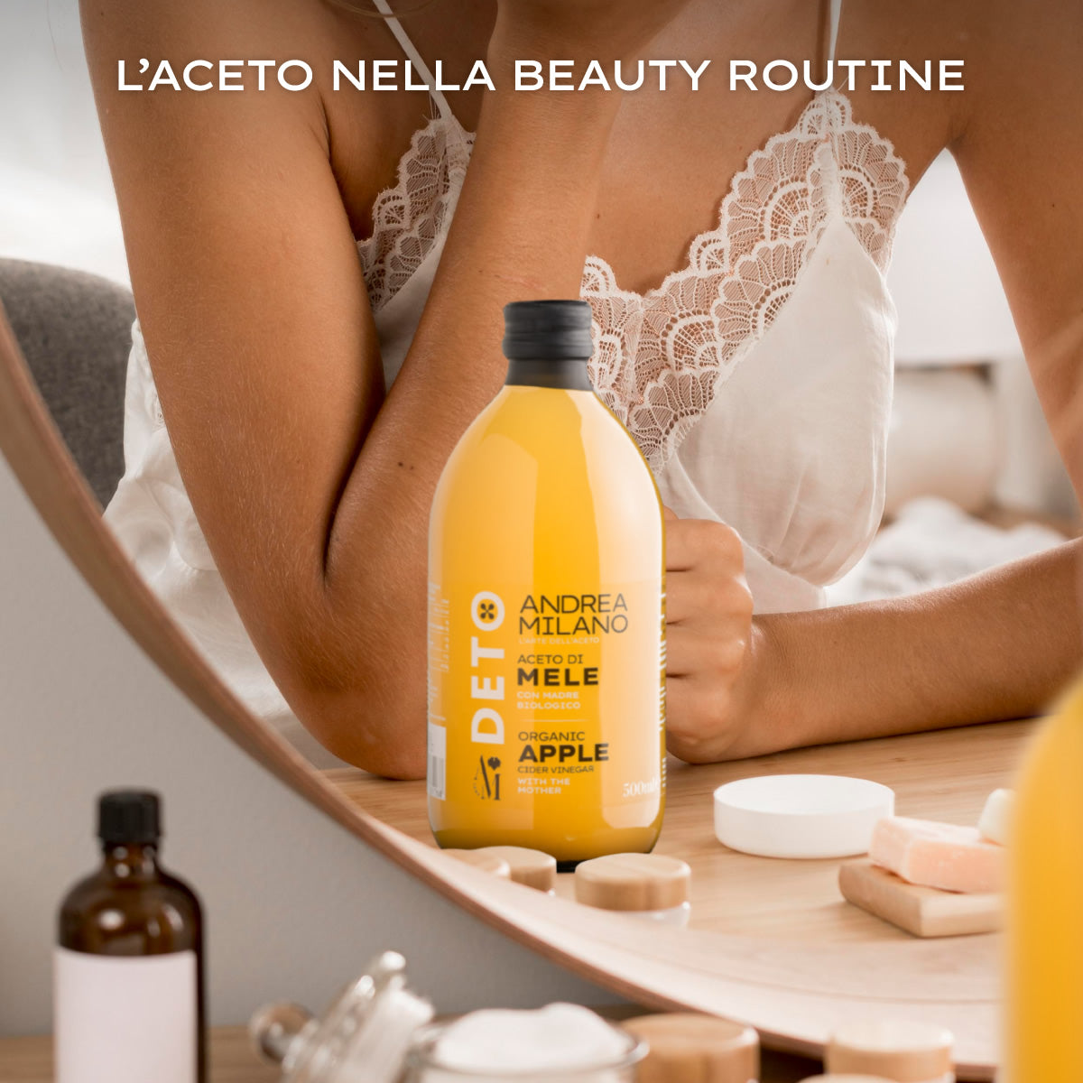 ORGANIC APPLE CIDER VINEGAR - DETO ANDREA MILANO