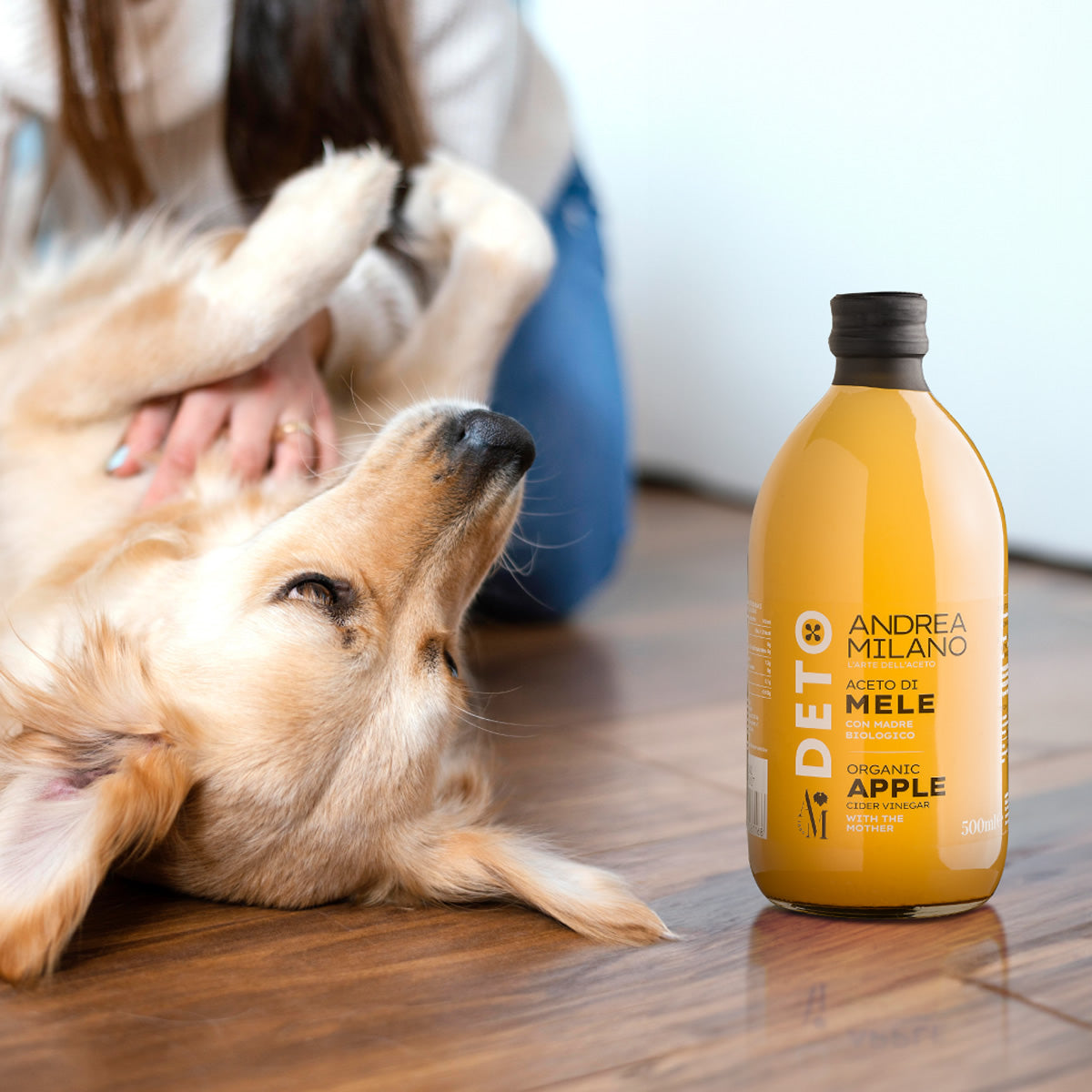 ORGANIC APPLE CIDER VINEGAR - DETO ANDREA MILANO