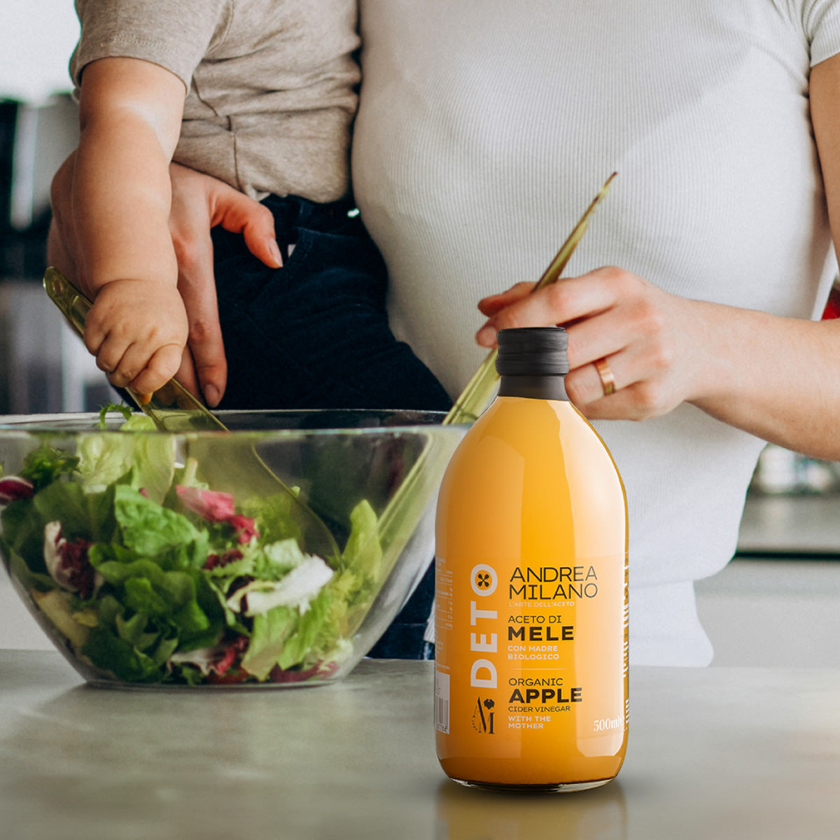 ORGANIC APPLE CIDER VINEGAR - DETO ANDREA MILANO