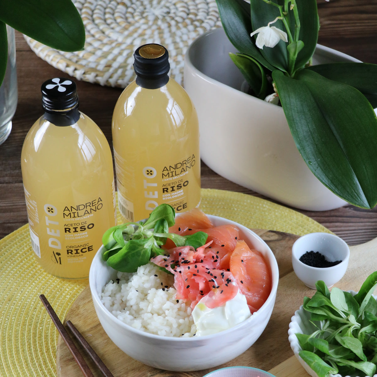 ORGANIC RICE VINEGAR - DETO ANDREA MILANO