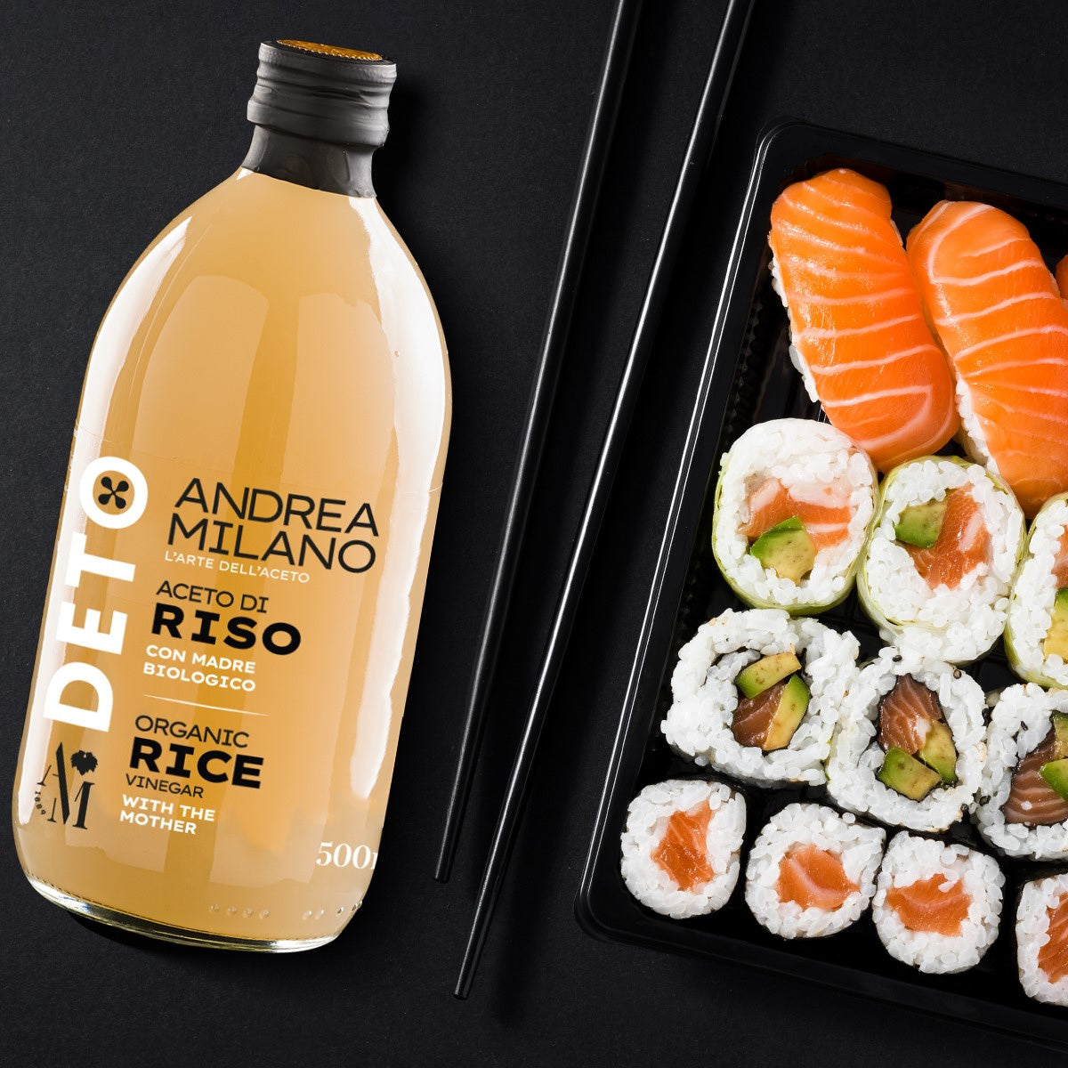 ORGANIC RICE VINEGAR - DETO ANDREA MILANO