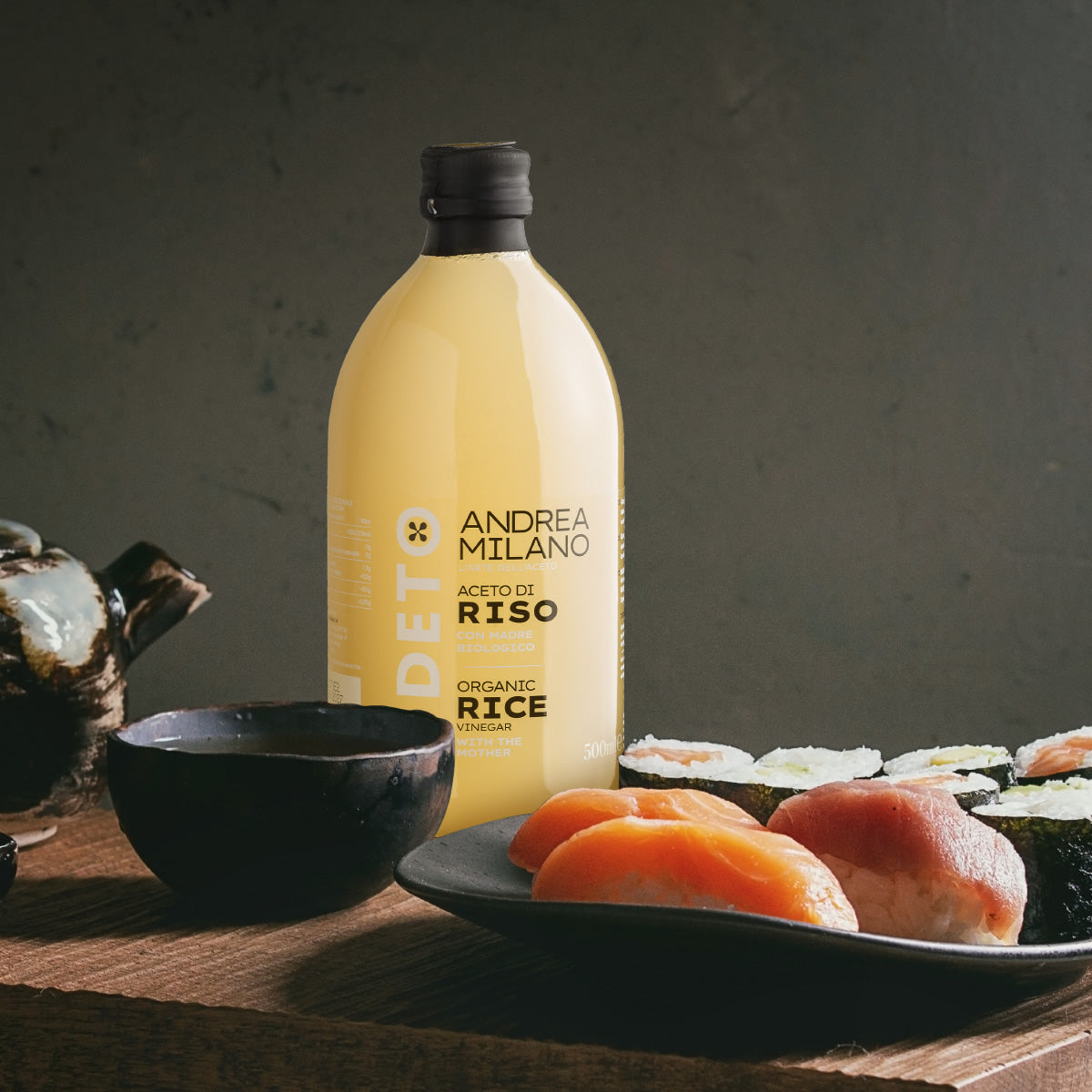 ORGANIC RICE VINEGAR - DETO ANDREA MILANO