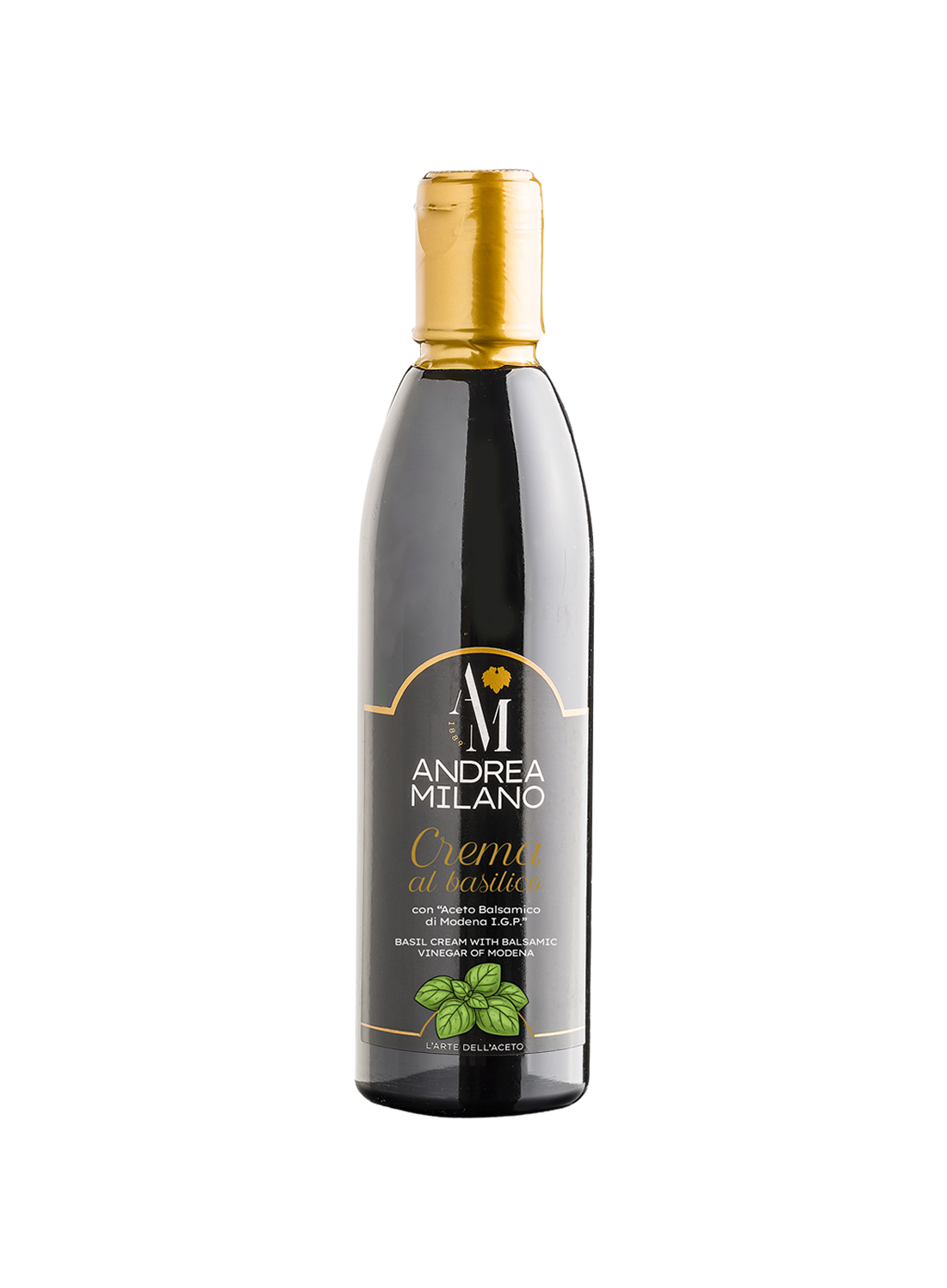 Crema Nera con Aceto Balsamico Di Modena IGP Al Basilico