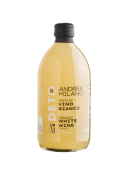 Aceto di Vino Bianco Biologico - Deto Andrea Milano