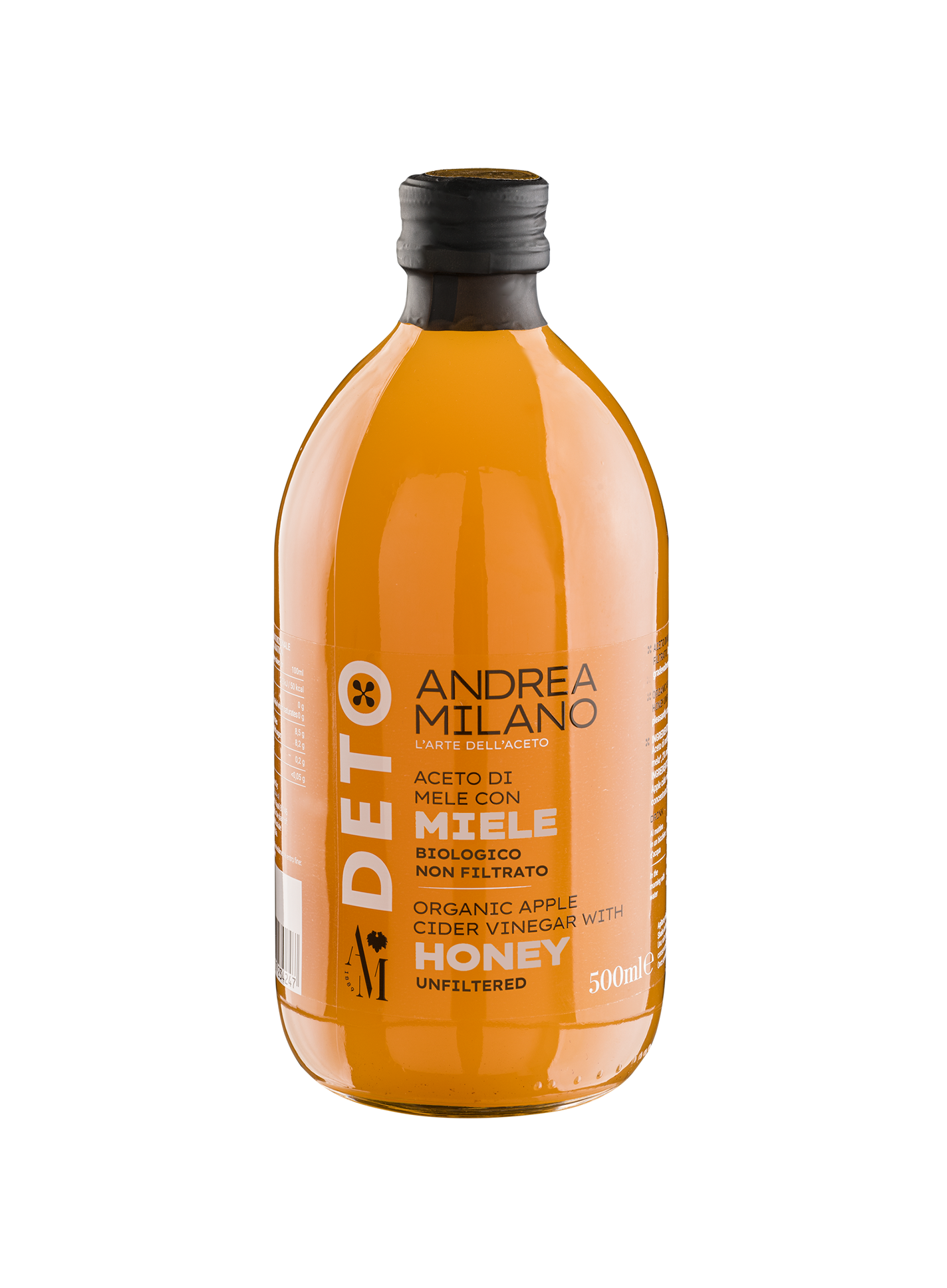 INFUSION OF ORGANIC APPLE CIDER VINEGAR WITH HONEY - DETO ANDREA MILANO