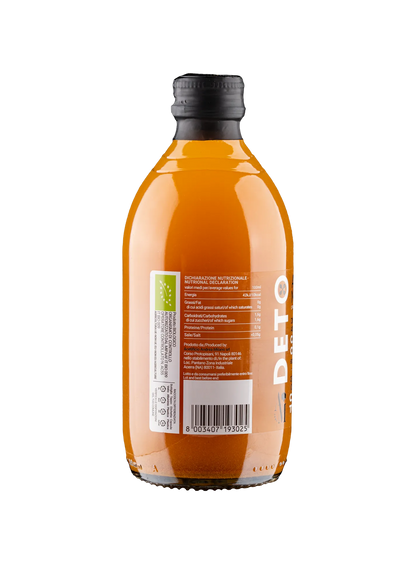 ORGANIC APPLE CIDER VINEGAR INFUSION WITH CINNAMON AND TURMERIC - DETO ANDREA MILANO