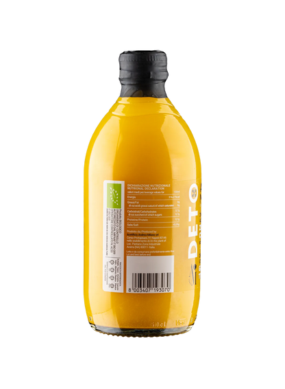 ORGANIC APPLE CIDER VINEGAR INFUSION WITH GINGER AND TURMERIC - DETO ANDREA MILANO