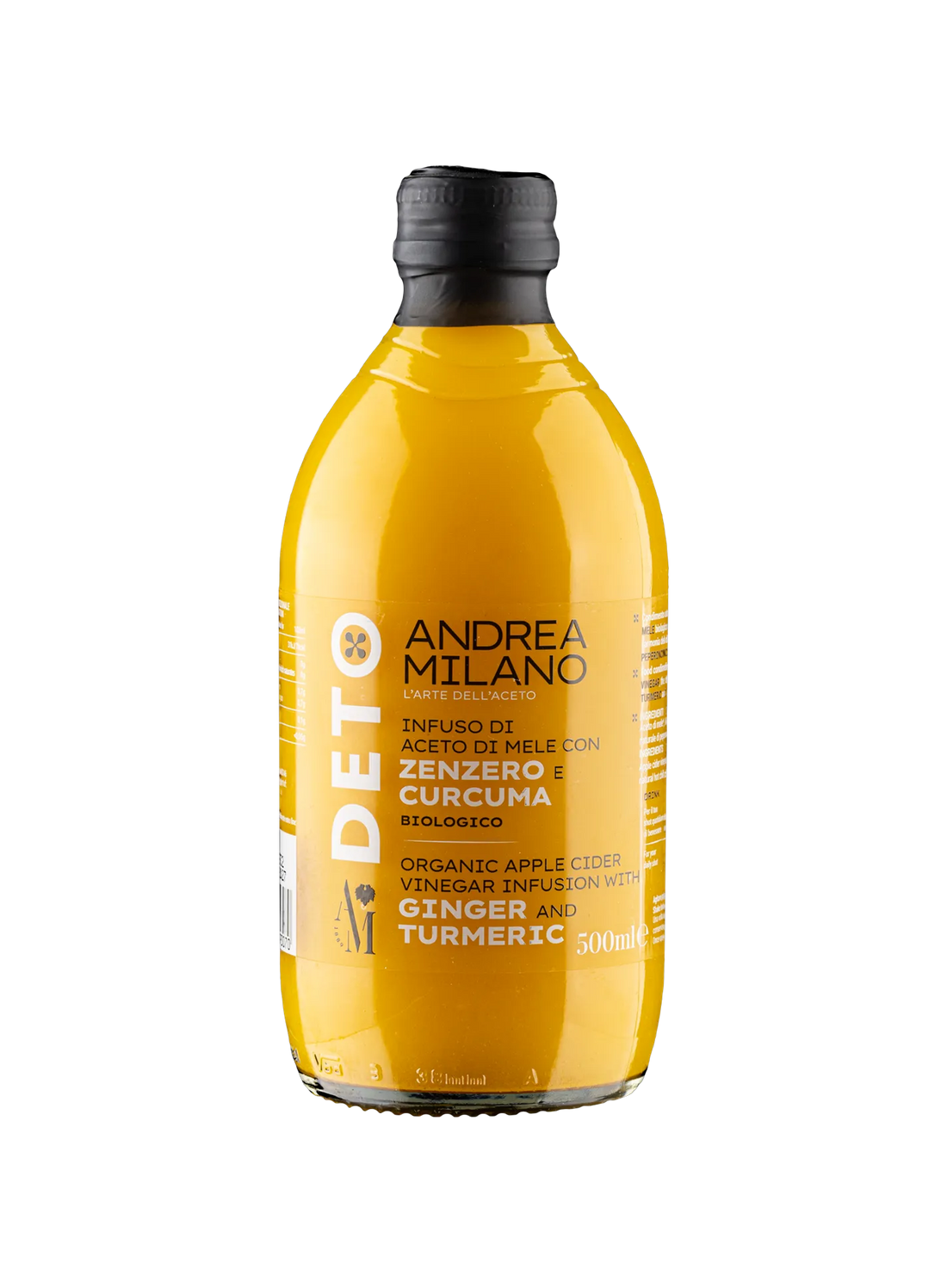 Infuso di Aceto di Mele Biologico con Zenzero, Curcuma e Peperoncino - Deto Andrea Milano