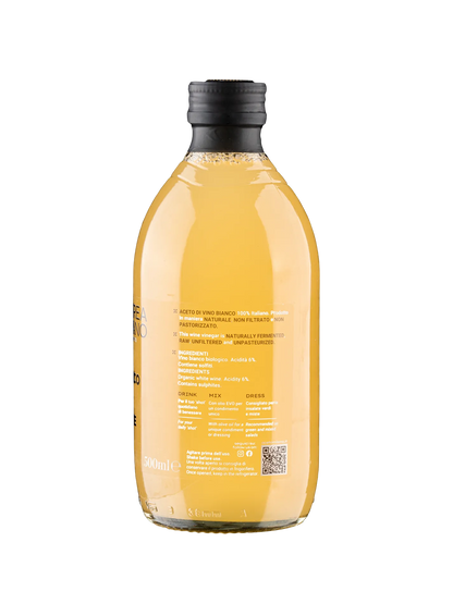 Aceto di Vino Bianco Biologico - Deto Andrea Milano