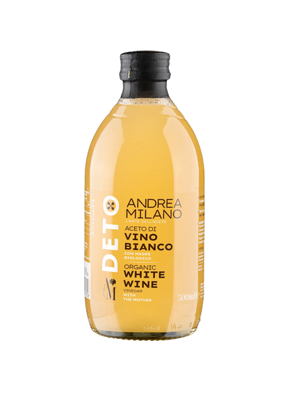 Aceto di Vino Bianco Biologico - Deto Andrea Milano