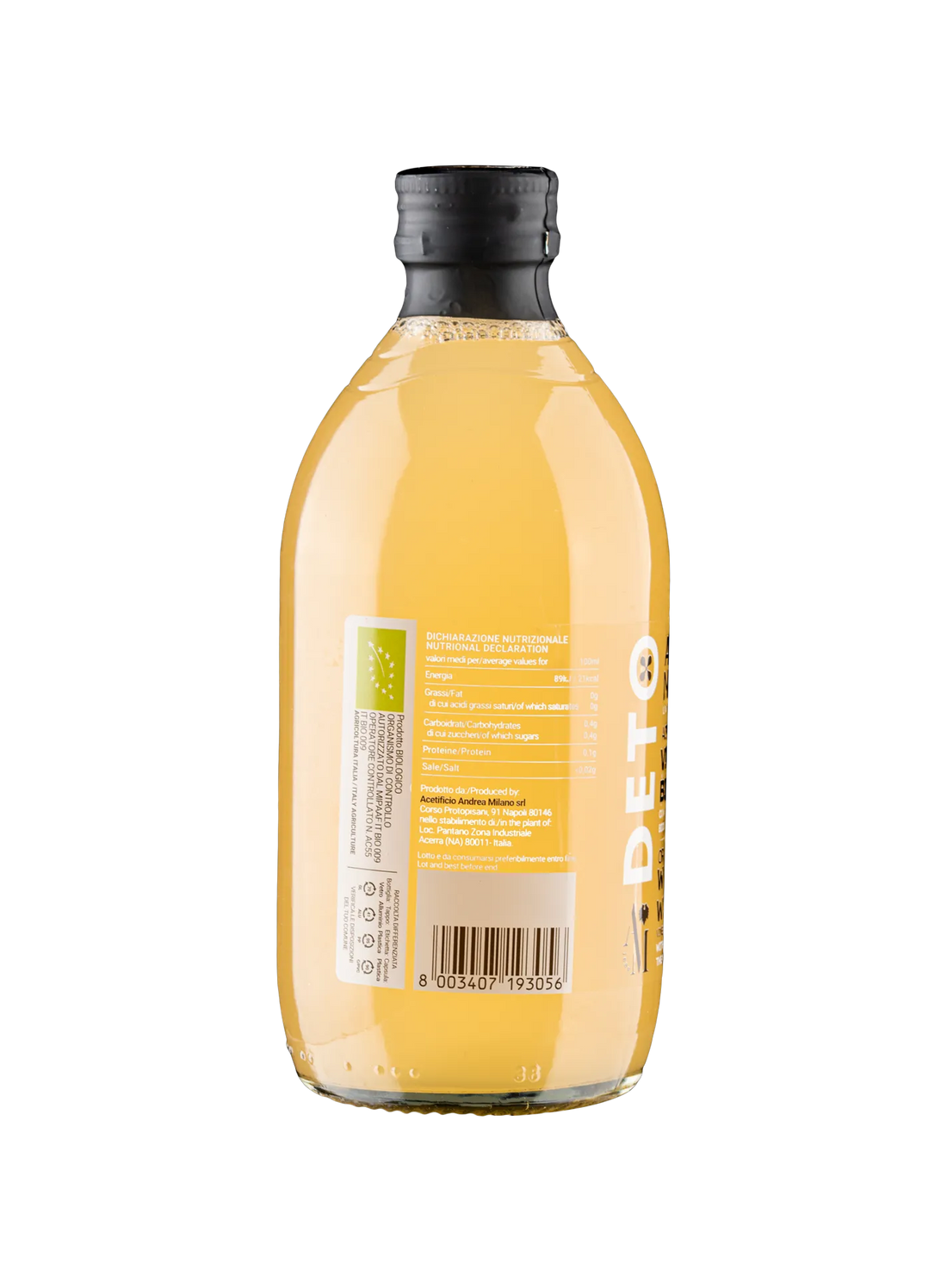 Aceto di Vino Bianco Biologico - Deto Andrea Milano